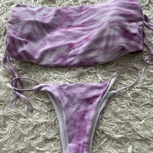 Purple Tye Dye Bikini
